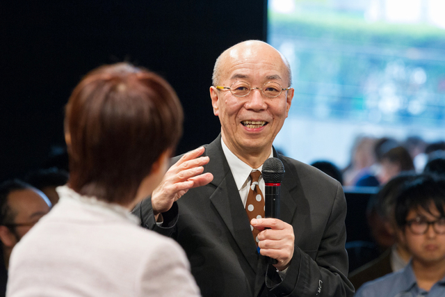 写真 新館長就任記念トークイベント「フォロワーシップの時代」（要約筆記つき）