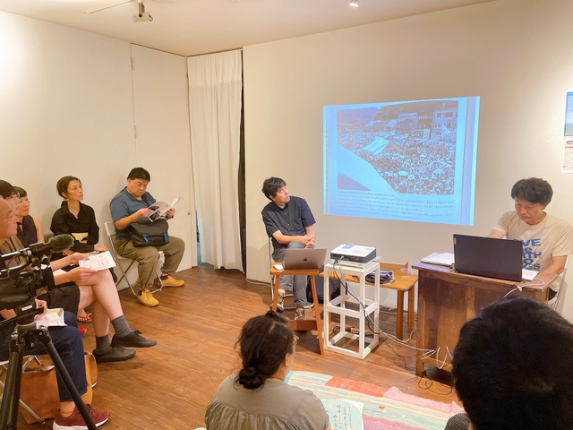 写真「【アートノード TALK】女川の海風〜ひと、まち、そして原発のある暮らし」の様子