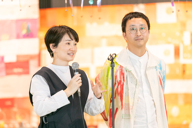 写真「もうひとつの森　「なにもしない」からはじめるメディアテーク」の様子